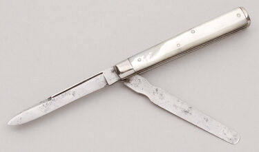 with handle material - Obverse Side - Item # KLC19682