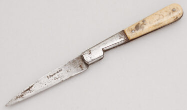 with handle material - Obverse Side - Item # KLC20206