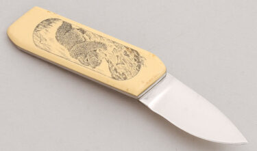 with handle material - Obverse Side - Item # KLC20255